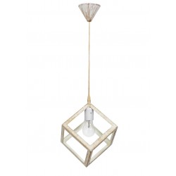 Κρεμαστό φωτιστικό KYVOS 1/L WHITE-BRONZE