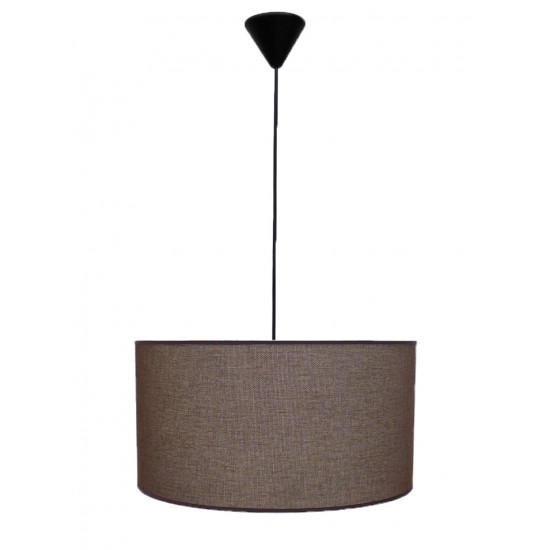 ΗΚ-05 ΚΑΦΕ 1L ΚΡΕΜΑΣΤΟ ΚΑΠΕΛΟ ME ΚΑΛΩΔΙΟ ,Φωτιστικό καπέλο κύλινδρος Φ40