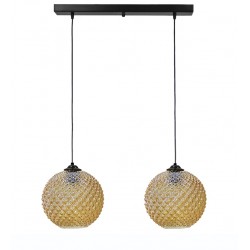 Κρεμαστό φωτιστικό 5010/2 RAGA BL-MELI ΓΥΑΛΙΝΟ