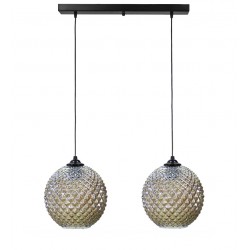 Κρεμαστό φωτιστικό 5010/2 RAGA BL-FUME ΓΥΑΛΙΝΟ