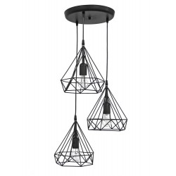 DM-02 PENDEL 3/L BLACK ΚΡΕΜΑΣΤΟ ΑΝΙΣΟΠΕΔΟ ΔΙΑΜΑΝΤΙ