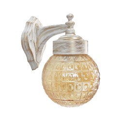 LP-110AN WHITE-BRONZE MELI ΑΠΛΙΚΑ ΒΙΔΩΤΟ ΓΥΑΛΙ ΣΦΑΙΡΑΚΙ