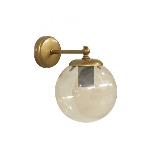 GL-600/AP GOLD MAT-MELI ΑΠΛΙΚΑ ΣΦΑΙΡΑΚΙ Φ15