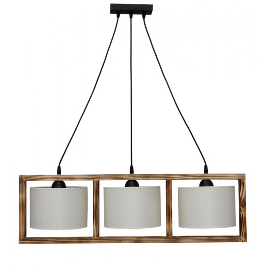 HKF-01 3L WOOD ΛΕΥΚΟ/ΚΡΕΜ-ΚΑΜΕΝΟ ΚΡΕΜΑΣΤΟ Ε/27 ΞΥΛΟ-ΑΜΠΑΖΟΥΡ HKF-01 3L WOOD ΛΕΥΚΟ/ΚΡΕΜ-ΚΑΜΕΝΟ ΚΡΕΜΑΣΤΟ Ε/27 ΞΥΛΟ-ΑΜΠΑΖΟΥΡ