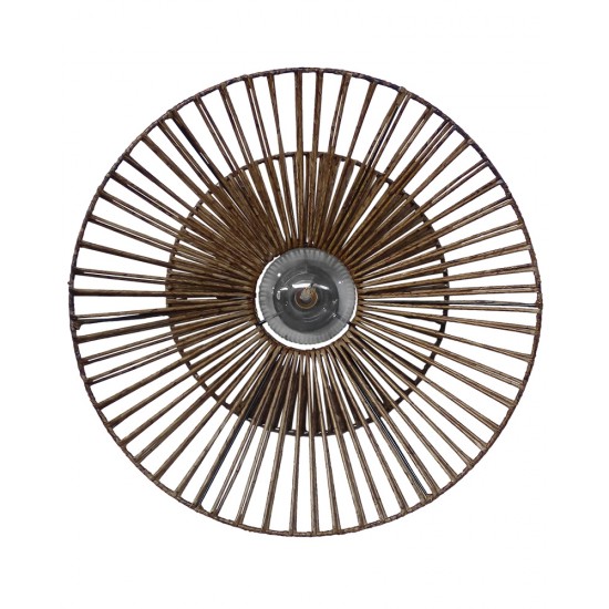 VC-C- CE 1/L BROWN ΟΡΟΦΗΣ/ΕΠΙΤΟΙΧΙΟ 2ΠΛΟ Φ60/Φ40 ΚΩΝΙΚΟ ΣΤΥΛ ΜΠΑΜΠΟΥ h20xΦ60