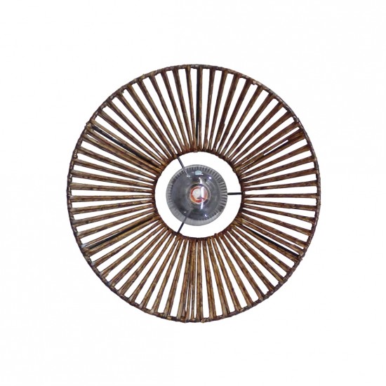 VC-Β- CE 1L BROWN ΟΡΟΦΗΣ/ΕΠΙΤΟΙΧΙΟ Φ40 ΚΩΝΙΚΟ ΣΤΥΛ ΜΠΑΜΠΟΥ h14xΦ40