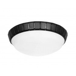 D-111 BLACK E/27 Φ26 ΠΛΑΦΟΝΙΕΡΑ ΟΡΟΦΗΣ ΜΑΥΡΗ