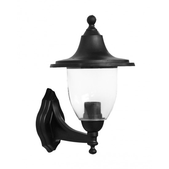 LP-960ΑΝ BLACK PLASTIC ΕΠΙΤΟΙΧΙΟ ΕΞ.ΧΩΡΟΥ Ε/27