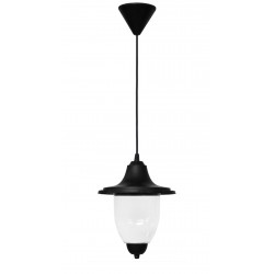 LP-960K BLACK PLASTIC ΚΡΕΜΑΣΤΟ ΕΞ.ΧΩΡΟΥ Ε/27