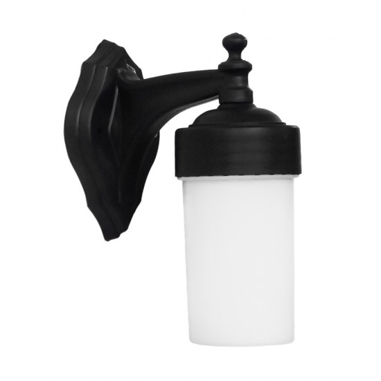 D-06AN BLACK Επιτοίχιο φωτιστικό Ε/27 μαύρο