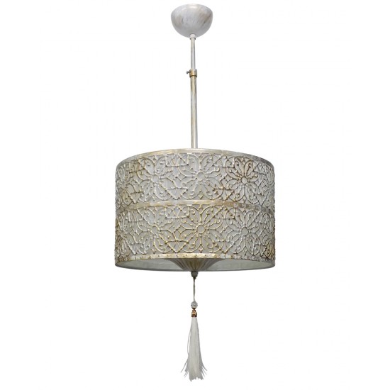 DAMASCUS 1L WHITE-BRONZE ΚΡΕΜΑΣΤΟ Ε/27