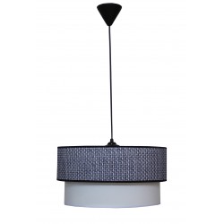 HK-10 BLACK/WHITE Φ40/35 Μοντέρνο Φωτιστικό Κρεμαστό E/27