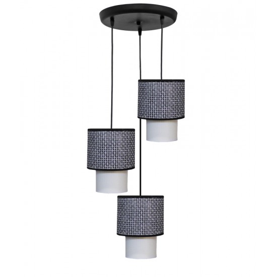 HK-10PENDEL 3L BLACK-WHITE HK-10PENDEL 3L BLACK-WHITE