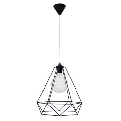 DM-01 NEW 1L BLACK METAL Μοντέρνο φωτιστικό