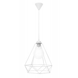 DM-01 NEW 1L WHITE METAL Μοντέρνο φωτιστικό