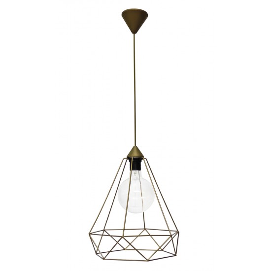 DM-01 NEW 1L GOLD METAL Μοντέρνο φωτιστικό DM-01 NEW 1L GOLD METAL Μοντέρνο φωτιστικό