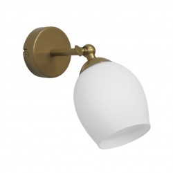 BULL/AP KEY GOLD-WH ΑΠΛΙΚΑ ΓΥΑΛΙ E/27