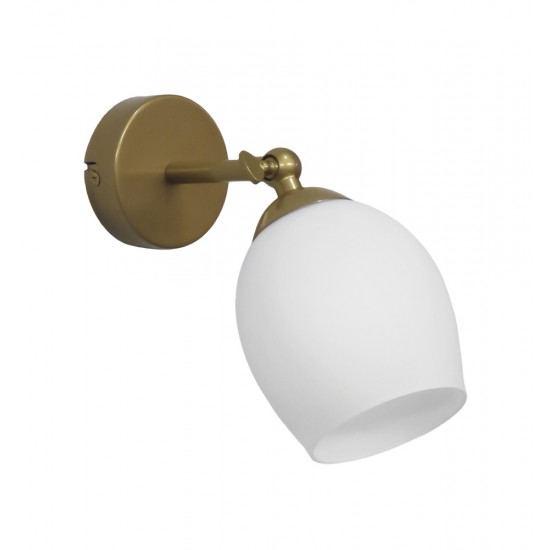 BULL/AP KEY GOLD-WH ΑΠΛΙΚΑ ΓΥΑΛΙ E/27 BULL/AP KEY GOLD-WH ΑΠΛΙΚΑ ΓΥΑΛΙ E/27
