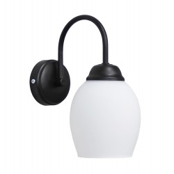 BULL/AP -A- BLACK-WH ΑΠΛΙΚΑ ΓΥΑΛΙ E/27