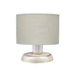 ΠΟΡΤΑΤΙΦ ΚΥΛΙΝΔΡΙΚΟ ΑΜΠΑΖΟΥΡ TL-08 Ø20 WH-BR/KΡEM  Ε/27