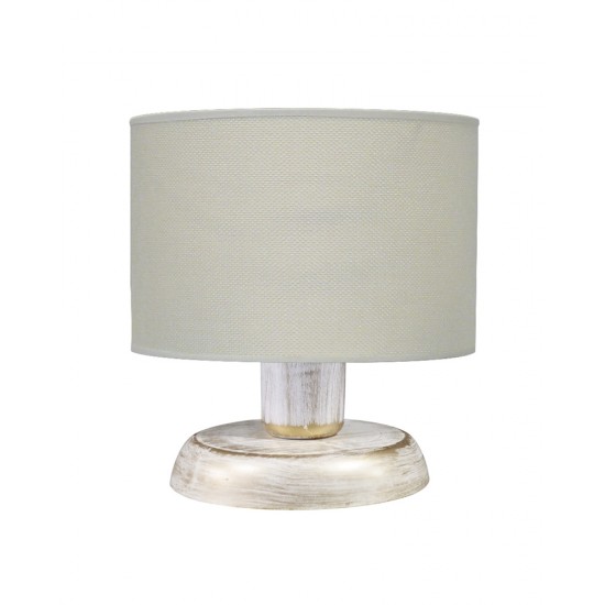 ΠΟΡΤΑΤΙΦ ΚΥΛΙΝΔΡΙΚΟ ΑΜΠΑΖΟΥΡ TL-08 Ø20 WH-BR/KΡEM  Ε/27