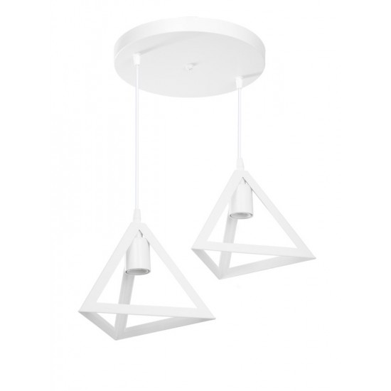 GIZA/2 WHITE PENDEL 2L ΚΡΕΜΑΣΤΟ PLASTIC