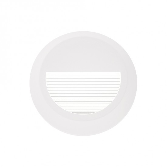 Φωτιστικό επιτοίχιο πλαφονιέρα HER-05 LED WHITE εξωτερικού χώρου