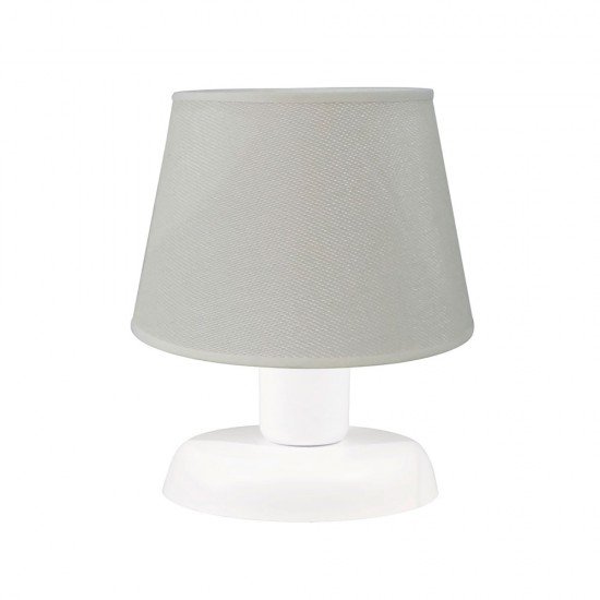 ΠΟΡΤΑΤΙΦ ΚΩΝΙΚΟ ΑΜΠΑΖΟΥΡ TL-08 Ø20 WH/KΡEM Ε/27