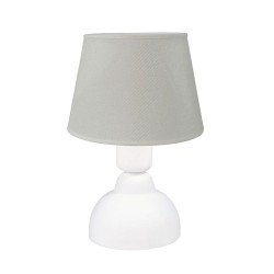 ΠΟΡΤΑΤΙΦ ΚΩΝΙΚΟ ΑΜΠΑΖΟΥΡ TL-09 Ø20 WH/KΡΕΜ Ε/27