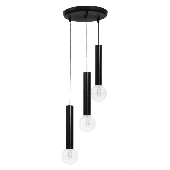 Φωτιστικό S-42PENDEL 3/L BLACK