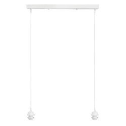 Ράγα φωτιστικού οροφής E/27 RAGA 2L WHITE METAL