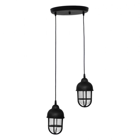 SLP-900 PENDEL 2L Φωτιστικό οροφής/κρεμαστό ανισόπεδο Ε/27