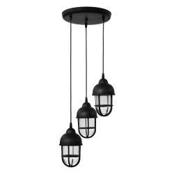 SLP-900 PENDEL 3L Φωτιστικό οροφής/κρεμαστό ανισόπεδο Ε/27