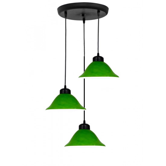 GREEN PENDEL 3/L φωτιστικό οροφής/κρεμαστό ανισόπεδο Ε/27