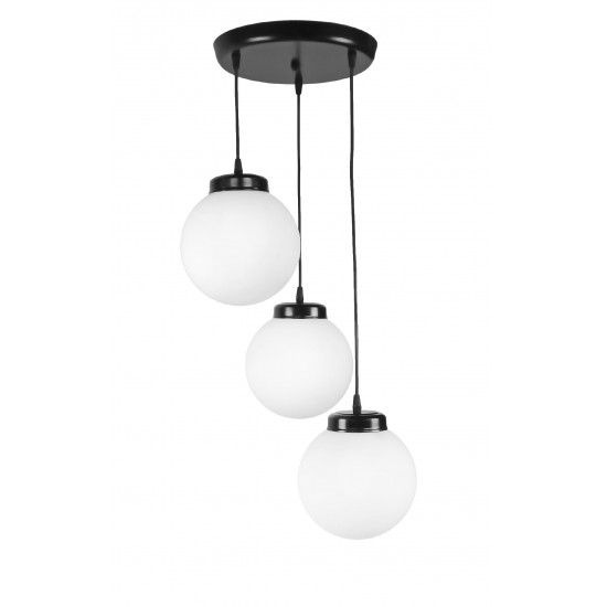 Φωτιστικό /οροφής ανισόπεδο GL-600 PENDEL 3L BL-WHITE