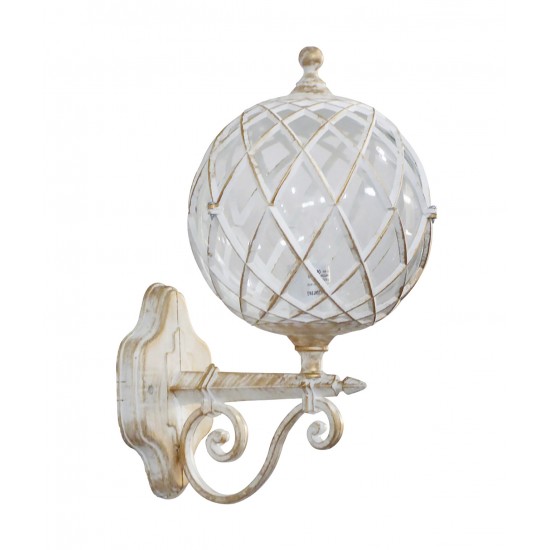 Φωτιστικό επιτοίχιο LP-530AΚ WHITE-BRONZE