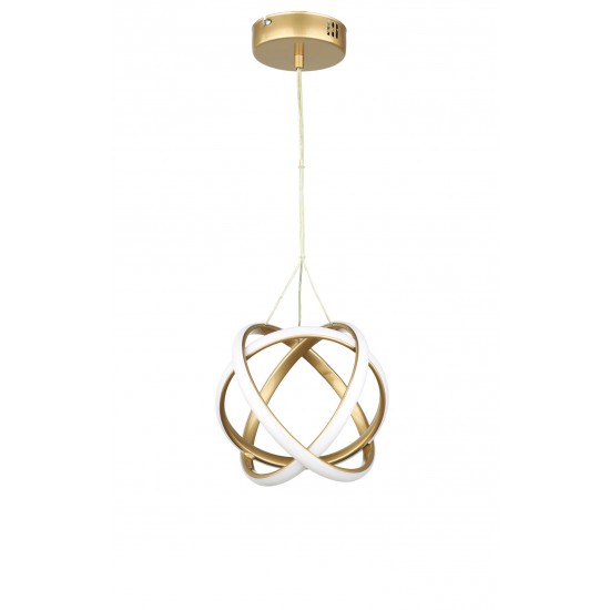 ATOMIC-25 GOLD LED 42W ΦΩΤΙΣΤΙΚΟ LED ΚΡΕΜΑΣΤΟ