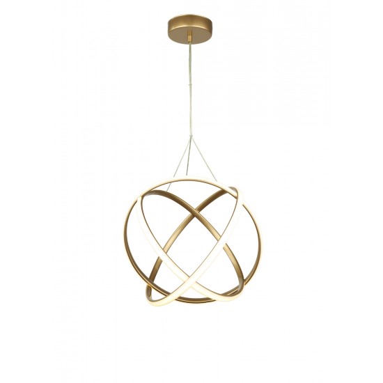 ATOMIC-40 GOLD LED 69W ΦΩΤΙΣΤΙΚΟ LED ΚΡΕΜΑΣΤΟ