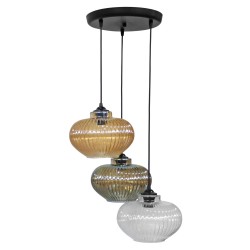 RIGATO 3/L PENDEL BLACK-TRICOLORE ΚΡΕΜΑΣΤΟ