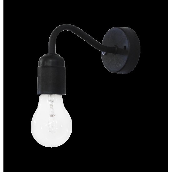 Φωτιστικό τοίχου / απλίκα AS-25 AP  BLACK