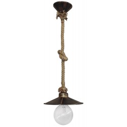 Κρεμαστό φωτιστικό LP-150K-M ROPE UT-BRONZE