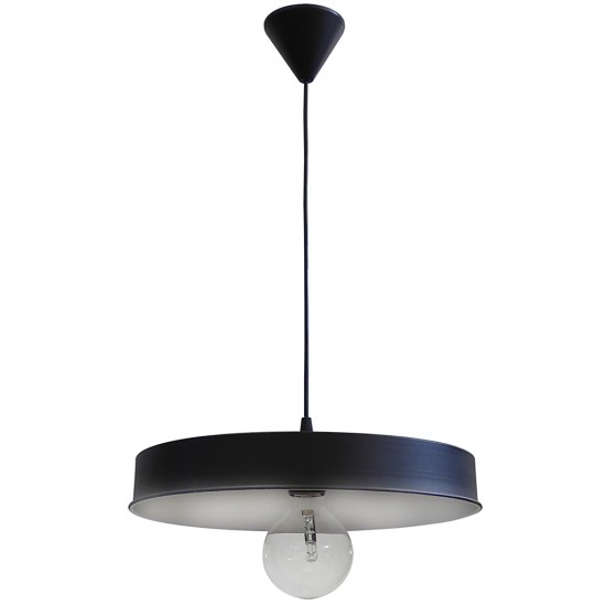 Κρεμαστό φωτιστικό μεταλλικό LM-310 1/L BL-WH