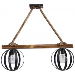 Φωτιστικό ράγα LAMA RAGA 2/L ROPE UT-BL