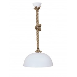 Κρεμαστό φωτιστικό SFERA/30 1L ROPE UT-WHITE