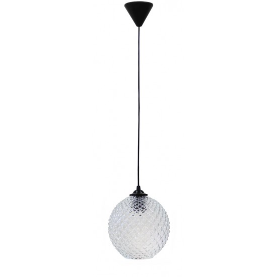 Κρεμαστό φωτιστικό GL-5010-20 1L TRANSPARANTE  BALL