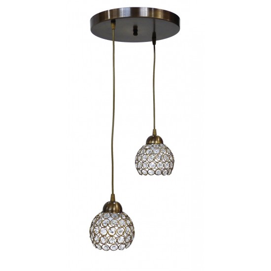 CHRIS 2L PENDEL BRONZE CRYSTAL CHRIS 2L PENDEL BRONZE CRYSTAL