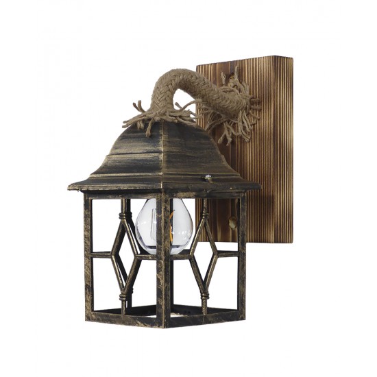 Φωτιστικό τοίχου ROPE-WOOD R-710AP BR