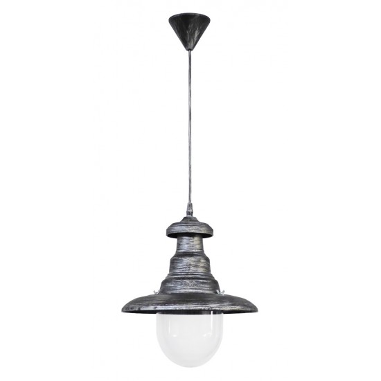 Φωτιστικό ΠΥΡΟΦΑΝΙ FLP-100K 1L SILVER