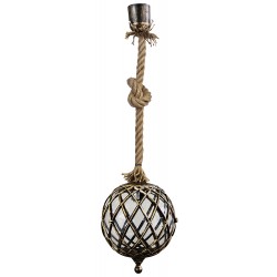 Φωτιστικό κρεμαστό σχοινί LP-530K ROPE 1L UT-BRONZE