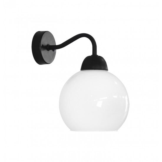 Φωτιστικό τοίχου / απλίκα AS-25AP OPAL BL-WH